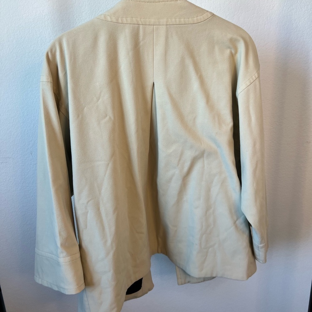 kensie Women’s Cream Jacket Size Large - Picture 5 of 9